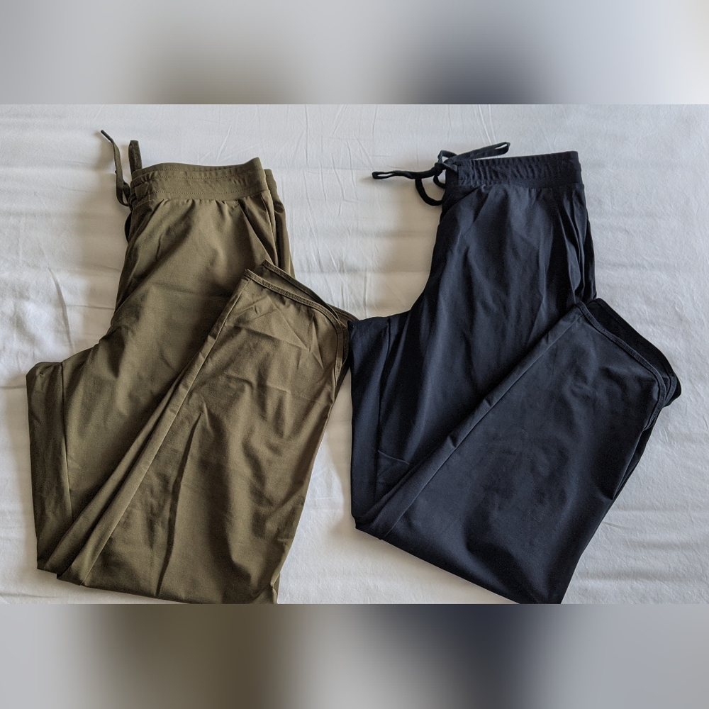 2 Pairs of Ultra Stretch Active Ankle Pants - Uniqlo x Theory Collab
